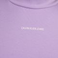 Womens Palma Lilac Micro Branding Mock Neck S/s T Shirt 84051 by Calvin Klein from Hurleys