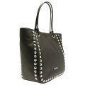 Womens Black Stud Tote Bag 72789 by Love Moschino from Hurleys