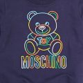 Boys Navy Colour Outline Toy Sweat Top 107688 by Moschino from Hurleys