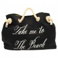 Womens Black & Yellow Stripe Take Me To The Beach Bag 63892 by Wildfox from Hurleys