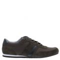 Athleisure Mens Dark Green Lighter Lowp Life Trainers 23540 by BOSS from Hurleys