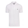 Mens White Classic L.12.12 S/s Polo Shirt 87487 by Lacoste from Hurleys