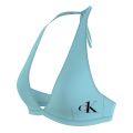Womens Soft Turquoise Triangle Halter Neck Bikini Top 88209 by Calvin Klein from Hurleys