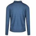 Mens Teal Merino Wool Knitted L/s Polo Shirt 35722 by PS Paul Smith from Hurleys