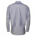 Mens Blue Stripe Regular Fit L/s Shirt 29420 by Lacoste from Hurleys