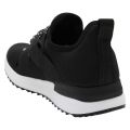 Mens Black Branded Neoprene Trainers 49803 by Versace Jeans Couture from Hurleys