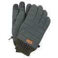 Mens Olive Banff Quilted Gloves 97076 by Barbour from Hurleys