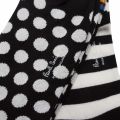 Mens Black Stripe & Spot 2 Pack Socks 78984 by PS Paul Smith from Hurleys