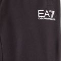 Boys Black Branded Sweat Pants 48171 by EA7 from Hurleys