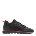 Mens Black Icelin Runn Knit Trainers 108215 by HUGO from Hurleys