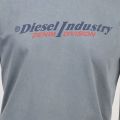 Mens Blue T-Diegor-Indmaglietta S/s T Shirt 101525 by Diesel from Hurleys