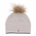Girls Rock Aboa Fur Beanie Hat 32246 by Pyrenex from Hurleys