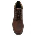 Mens Dark Brown Grain Larchmont II Chukka Boots 95004 by Timberland from Hurleys