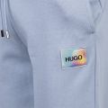 Womens Pastel Blue Dachibi Label Sweat Pants 100475 by HUGO from Hurleys