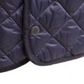 Heritage Womens Navy Quilted Border Jacket 64541 by Barbour from Hurleys