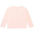 Kids Pink L/s Logo T-Shirt 111156 by Kenzo from Hurleys