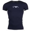 Mens Marine Big Eagle Tee Shirt 7016 by Emporio Armani from Hurleys