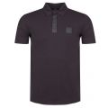 Casual Mens Black Palace S/s Polo Shirt 34433 by BOSS from Hurleys