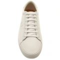 Mens White Spencer Canvas Trainers