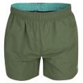 Mens Dark Green Perch Small Logo Swim Shorts 23507 by BOSS from Hurleys