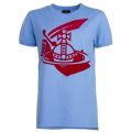 Anglomania Womens Blue Classic Orb S/s T Shirt 20727 by Vivienne Westwood from Hurleys