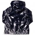 Girls Navy Branded Raincoat 65632 by Billieblush from Hurleys