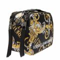 Womens Black Baroque Nylon Camera Bag 75846 by Versace Jeans Couture from Hurleys