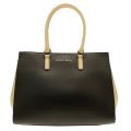 Womens Black Colour Block Top Handle Bag 69860 by Armani Jeans from Hurleys