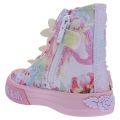 Girls Multi/Pink Unicorn Mid Boots (26-35) 104946 by Lelli Kelly from Hurleys