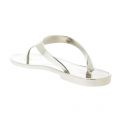 Womens Silver Mirrored Sandals 69928 by Armani Jeans from Hurleys