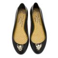 Vivienne Westwood Womens Black Bee Space Love 21 Shoes 36655 by Melissa from Hurleys
