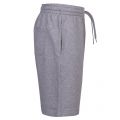 Mens Mid Grey Marl Branded Sweat Shorts 24240 by Lyle & Scott from Hurleys