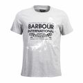 Mens Grey Marl Hydrometer S/s T Shirt 31498 by Barbour International from Hurleys