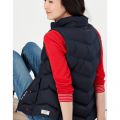 Womens Marine Navy Corsham Chevron Hooded Gilet 98998 by Joules from Hurleys