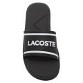 Mens Black L.30 Slides 24007 by Lacoste from Hurleys