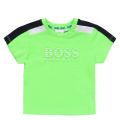 Toddler Green Raised Logo S/s T Shirt 55998 by BOSS from Hurleys
