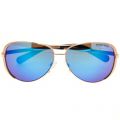 Womens Rose Gold & Blue Mirror Chelsea Sunglasses 12175 by Michael Kors from Hurleys