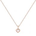 Womens Rose Gold/Mother Of Pearl Harriot Heart Pendant Necklace 53350 by Ted Baker from Hurleys