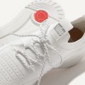 Womens White Vitamin FF Knitted Trainers 103682 by FitFlop from Hurleys