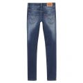 Girls Indigo 710 Super Skinny Knit Denim Jeans 38623 by Levi's from Hurleys