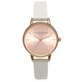 Mink & Rose Gold Midi Dial Watch 72895 by Olivia Burton from Hurleys