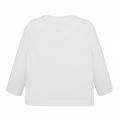 Infant White Branded Oars L/s T Shirt 58267 by Mayoral from Hurleys