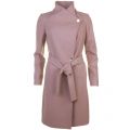 Womens Camel Aurore Long Wrap Collar Coat 62081 by Ted Baker from Hurleys