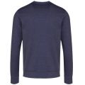 Athleisure Mens Navy Salbo Logo Crew Neck Sweat Top 38760 by BOSS from Hurleys