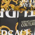 Womens Black/Gold Baroque Print Backpack 43798 by Versace Jeans Couture from Hurleys