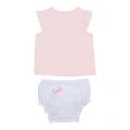 Baby Pink Top & Bloomers Gift Set 83882 by BOSS from Hurleys