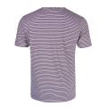 Mens Burgundy Stripe Pocket S/s T Shirt 27559 by PS Paul Smith from Hurleys