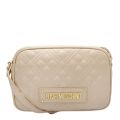 Womens Natural Diamond Quilted Camera Bag 89000 by Love Moschino from Hurleys