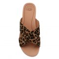 Womens Tan Kari Leopard Slide Sandals 85557 by UGG from Hurleys