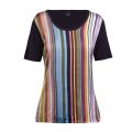 Womens Assorted Stripe Woven Front S/s T Shirt 84718 by PS Paul Smith from Hurleys